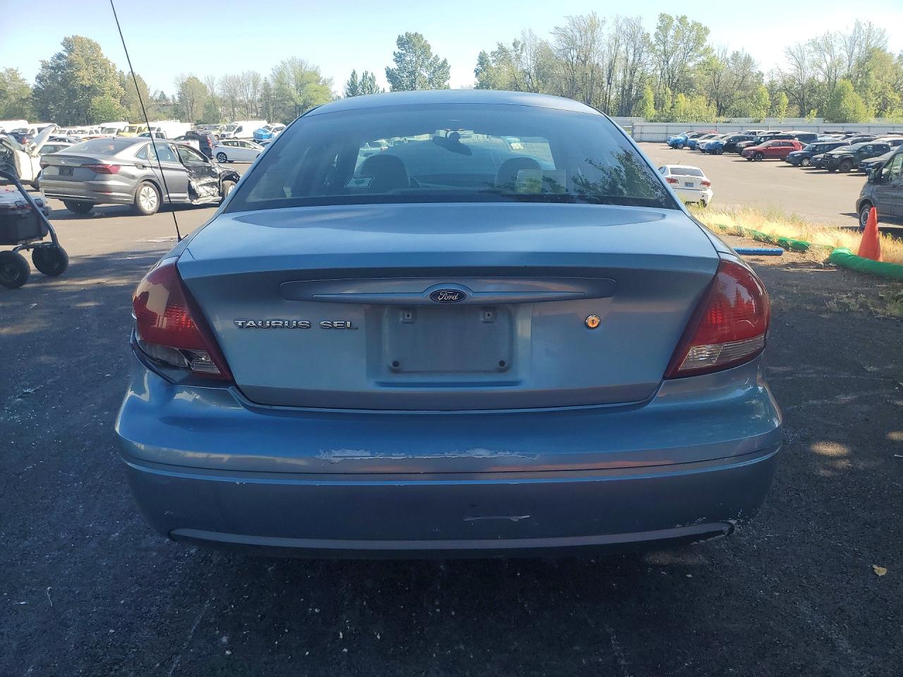 2006 Ford Taurus Sel Blue vin: 1FAFP56U56A113819