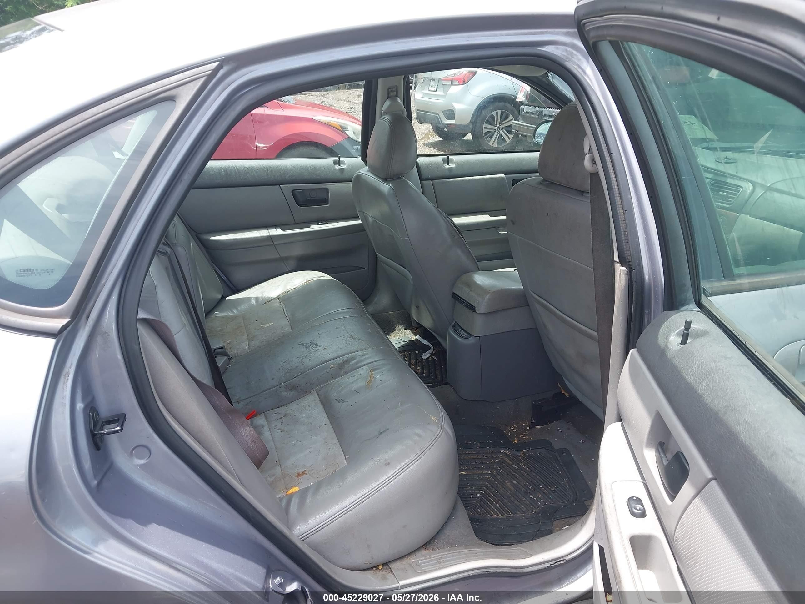 2006 Ford Taurus Sel Gray vin: 1FAFP56U56A204721