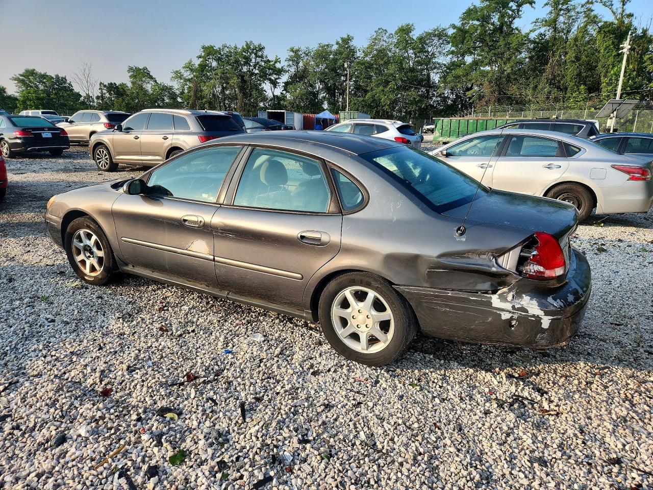 2005 Ford Taurus Sel Серый vin: 1FAFP56U65A295092