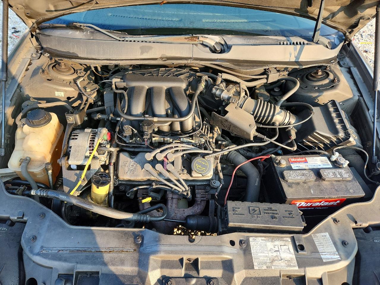 2005 Ford Taurus Sel Серый vin: 1FAFP56U65A295092
