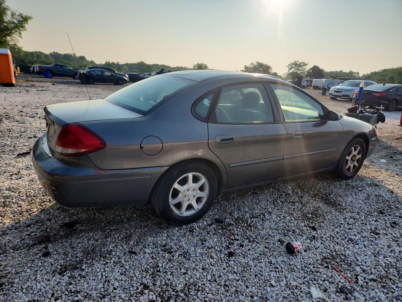 2005 Ford Taurus Sel Серый vin: 1FAFP56U65A295092