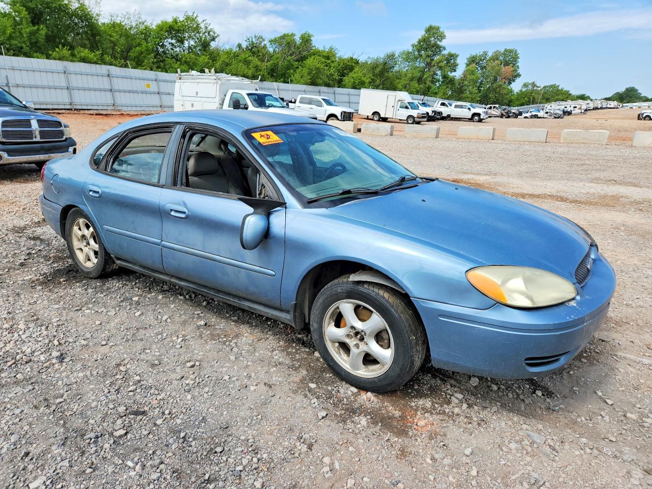 2006 Ford Taurus Sel Blue vin: 1FAFP56U66A157568