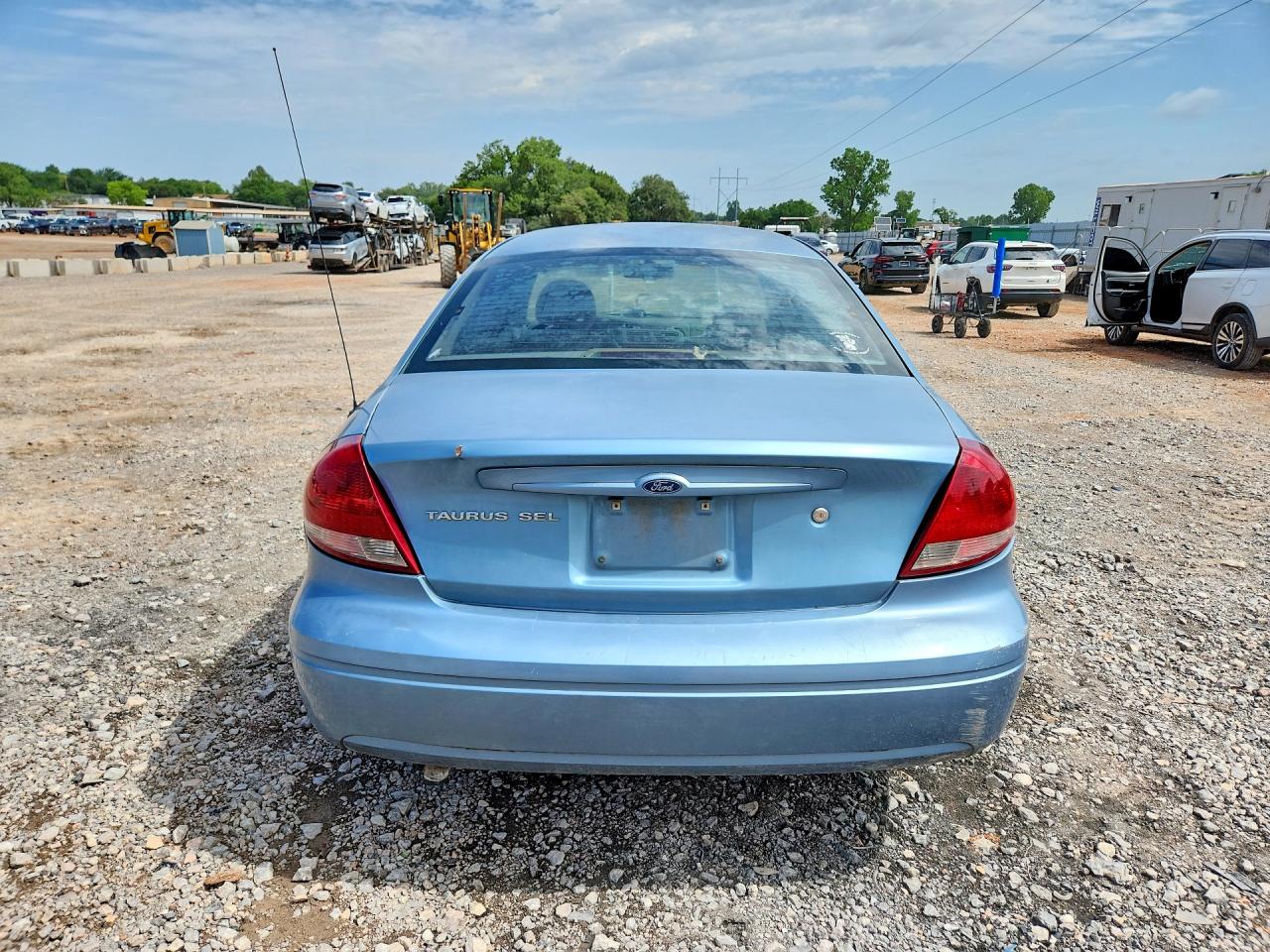 2006 Ford Taurus Sel Blue vin: 1FAFP56U66A157568
