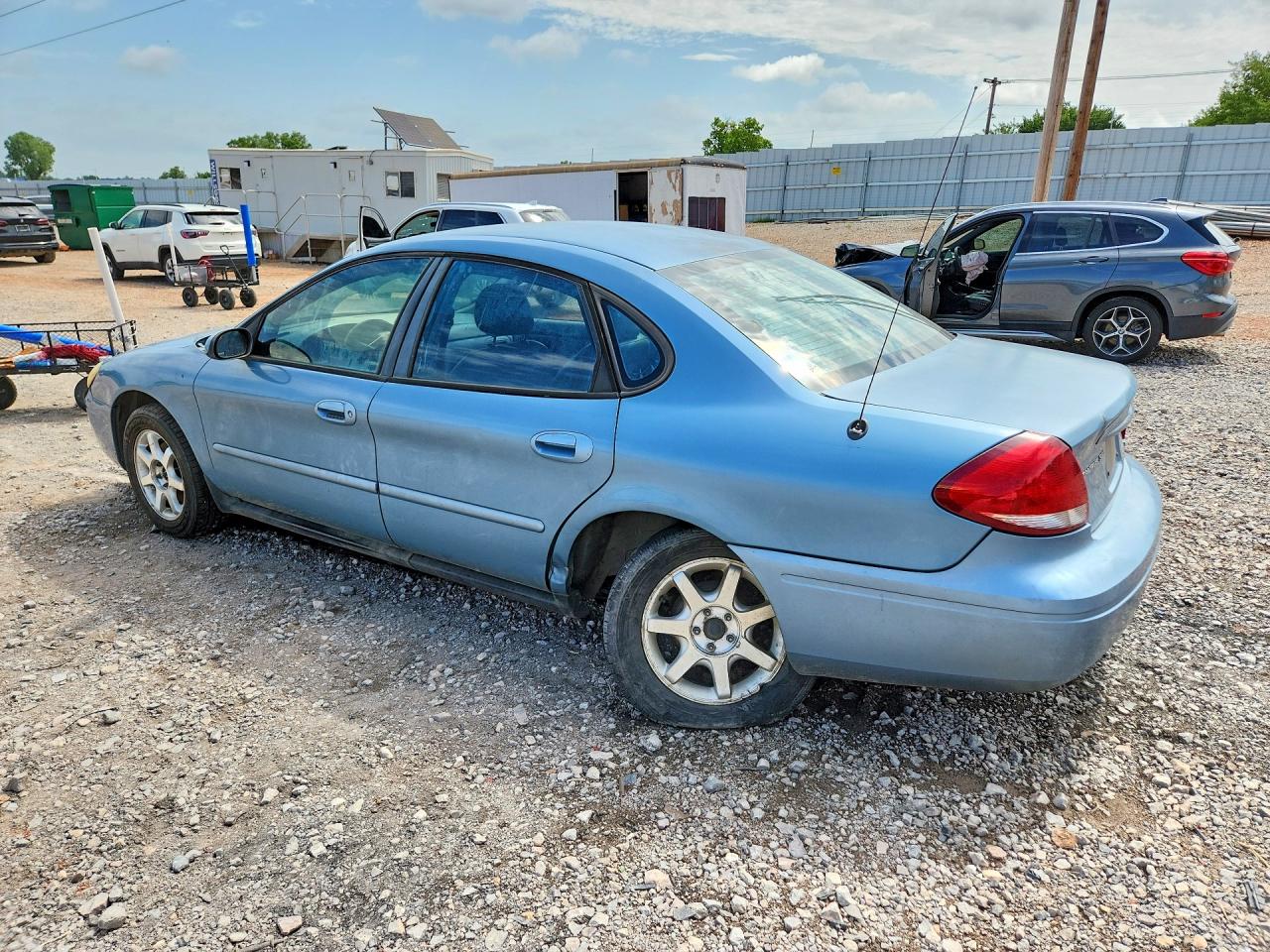 2006 Ford Taurus Sel Blue vin: 1FAFP56U66A157568