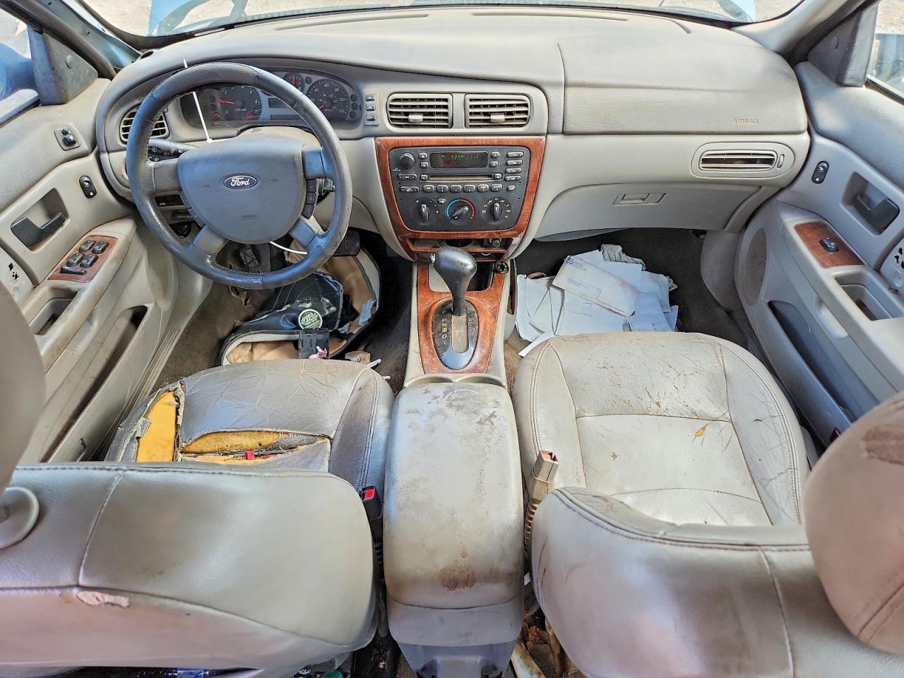 2006 Ford Taurus Sel Blue vin: 1FAFP56U66A157568
