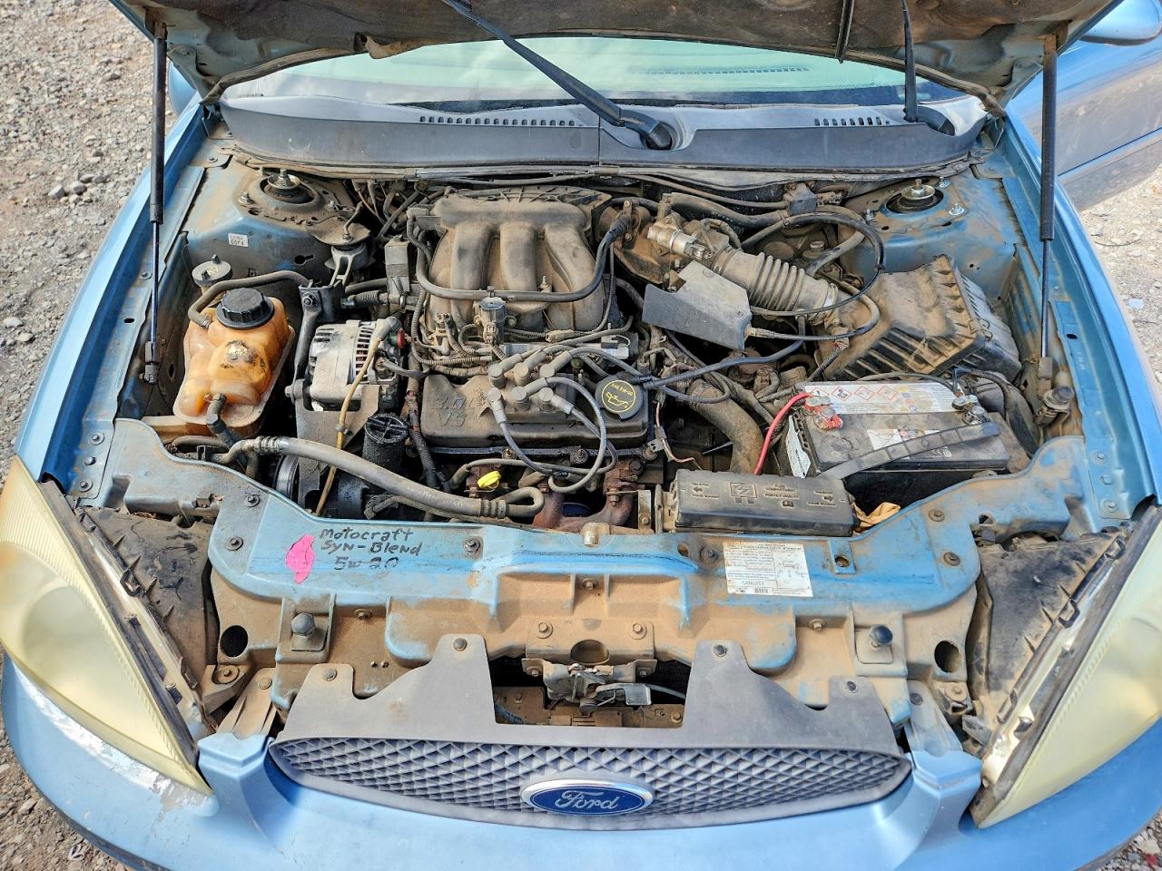 2006 Ford Taurus Sel Blue vin: 1FAFP56U66A157568