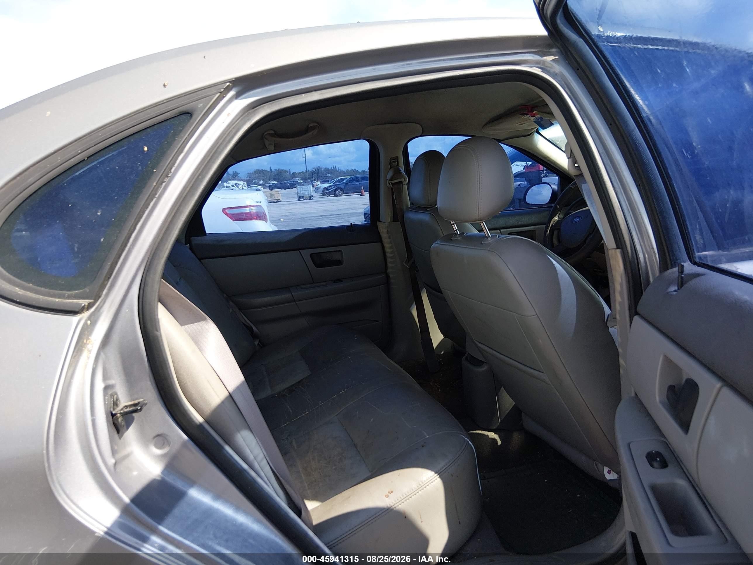 2007 Ford Taurus Sel Gray vin: 1FAFP56U67A163260