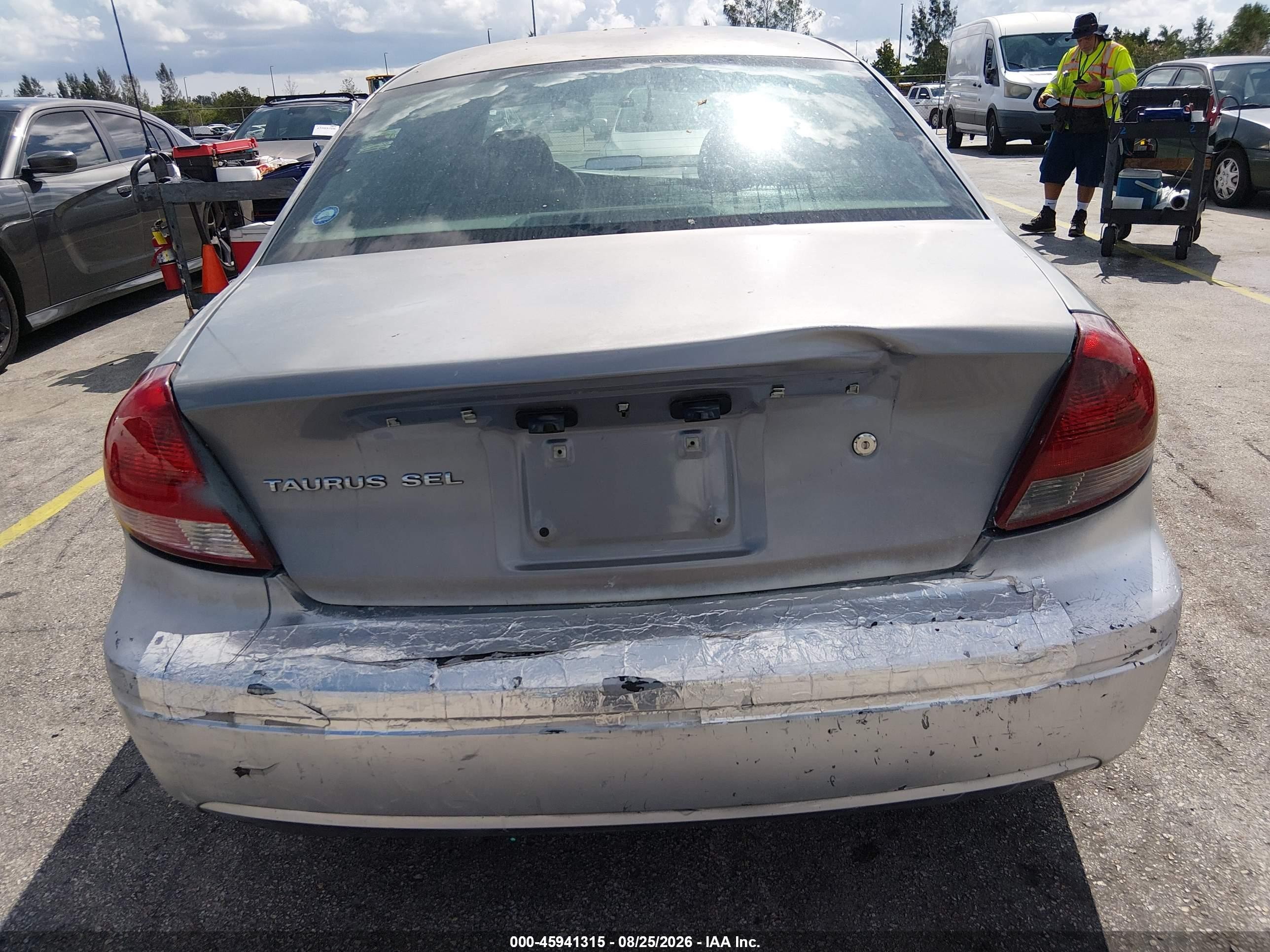2007 Ford Taurus Sel Gray vin: 1FAFP56U67A163260