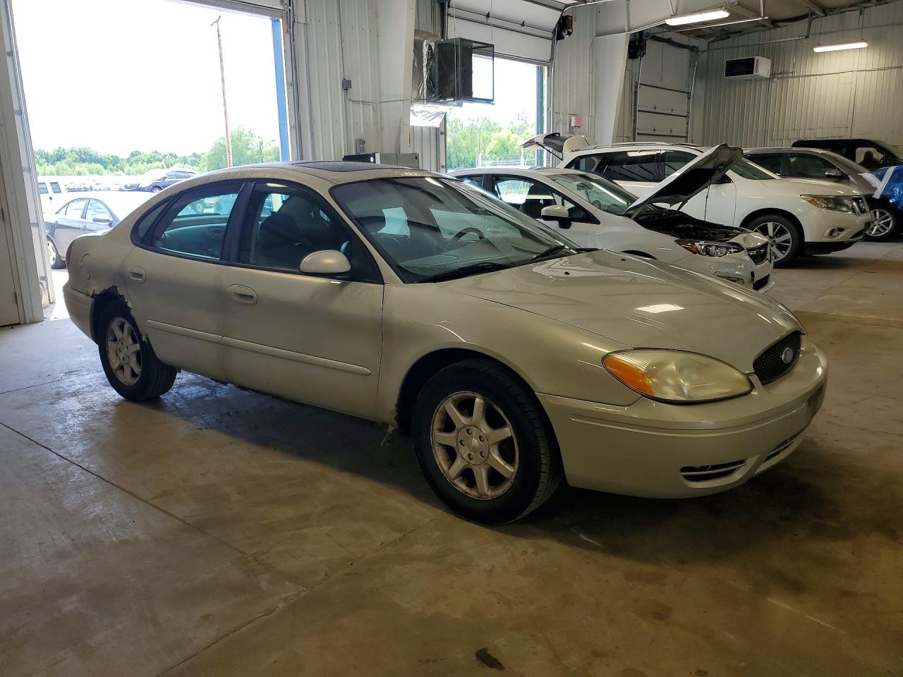 2006 Ford Taurus Sel Beige vin: 1FAFP56U86A141579