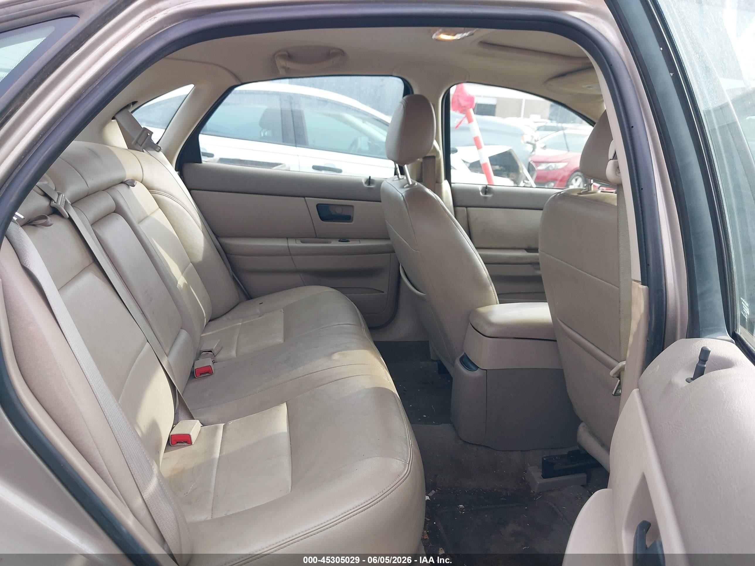 2006 Ford Taurus Sel Beige vin: 1FAFP56U86A157281