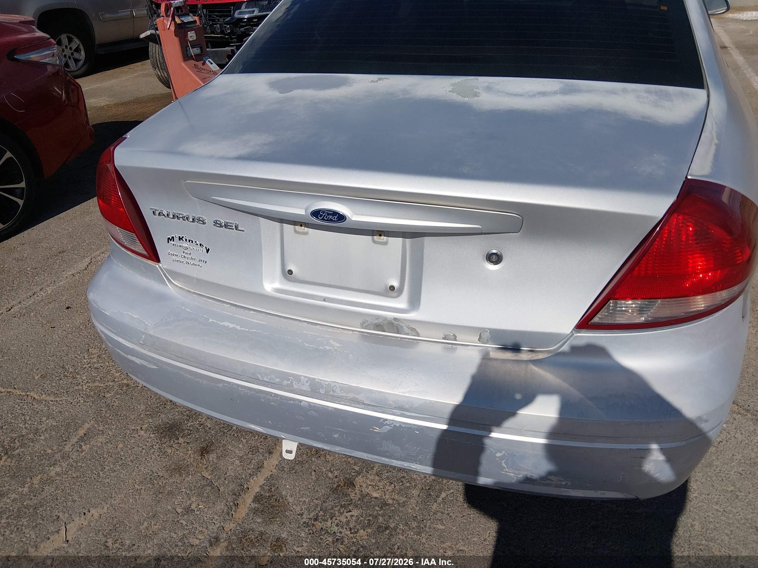 2006 Ford Taurus Sel Gray vin: 1FAFP56U86A170080