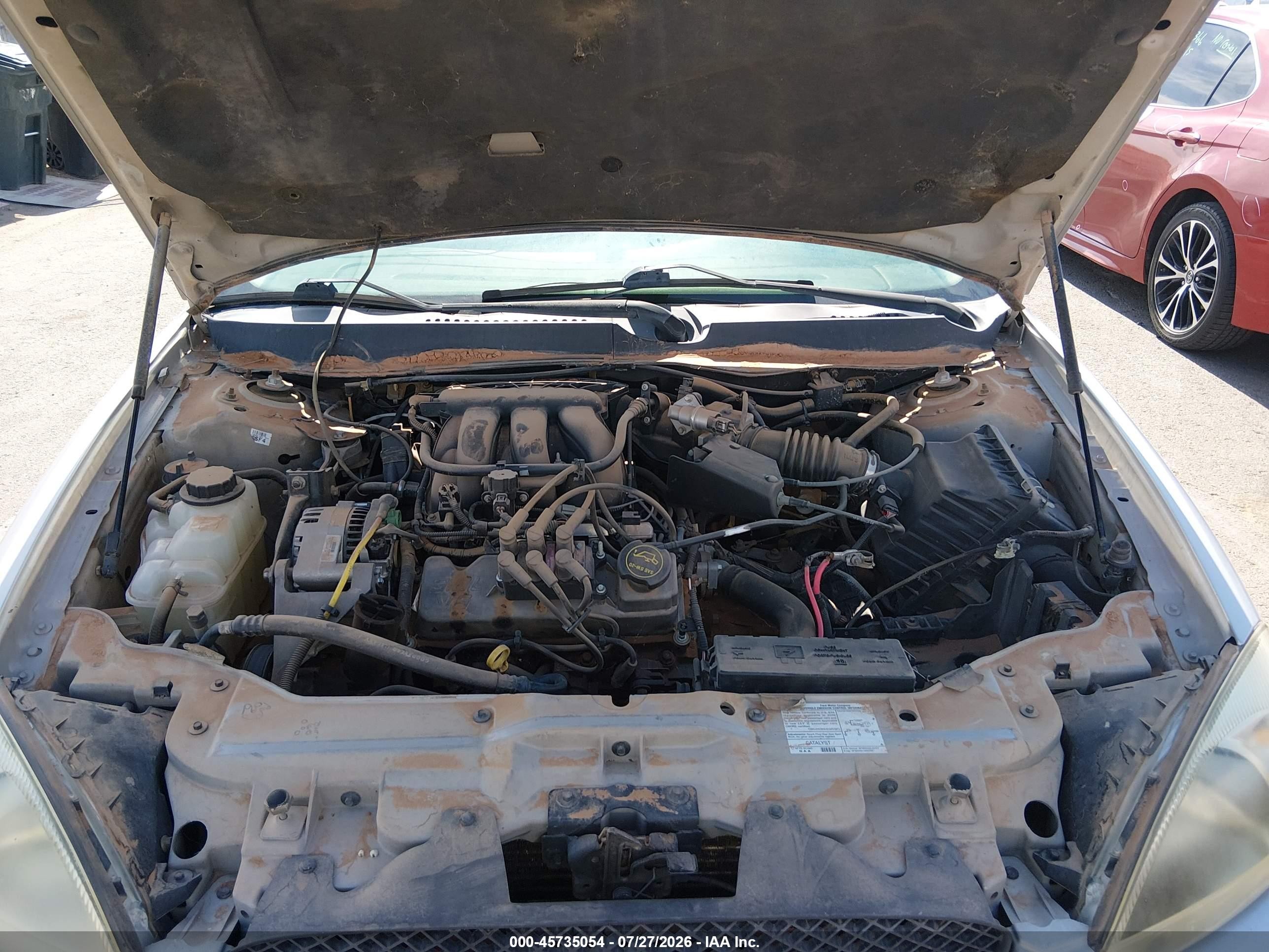 2006 Ford Taurus Sel Gray vin: 1FAFP56U86A170080