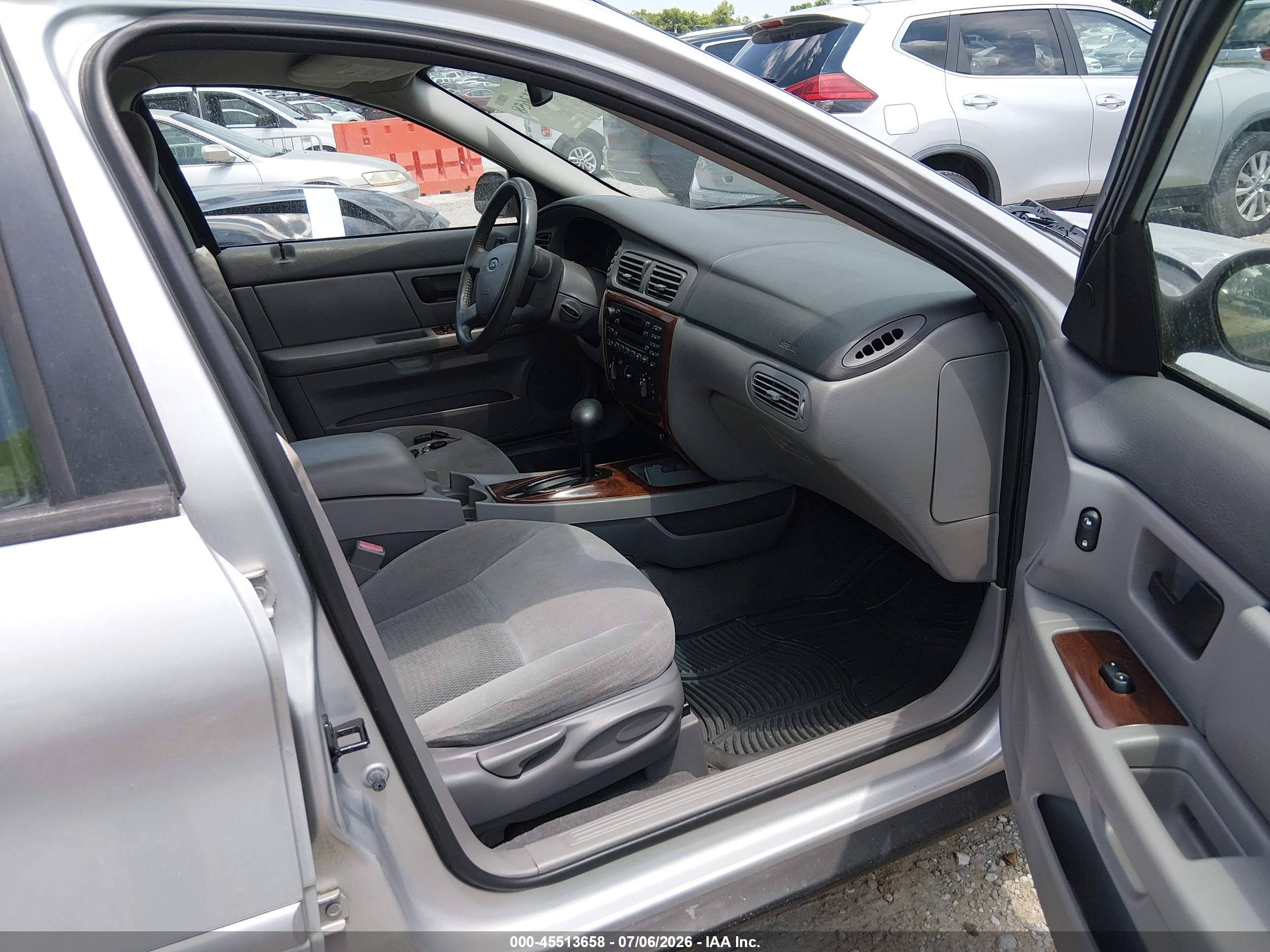 2007 Ford Taurus Sel Серебряный vin: 1FAFP56U87A119244