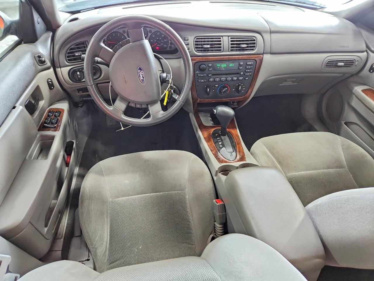 2007 Ford Taurus Sel Silver vin: 1FAFP56U87A183624