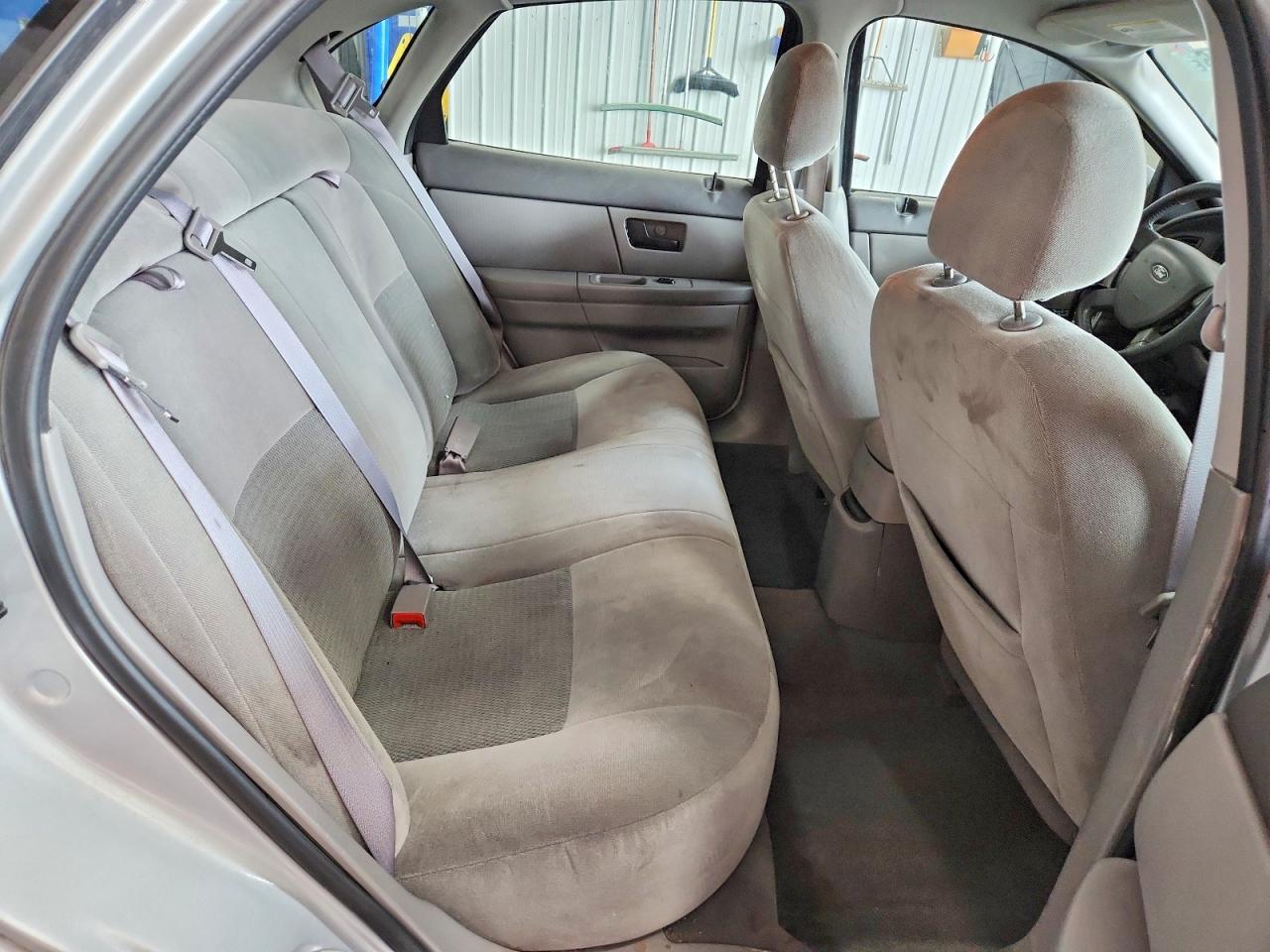2007 Ford Taurus Sel Silver vin: 1FAFP56U87A183624