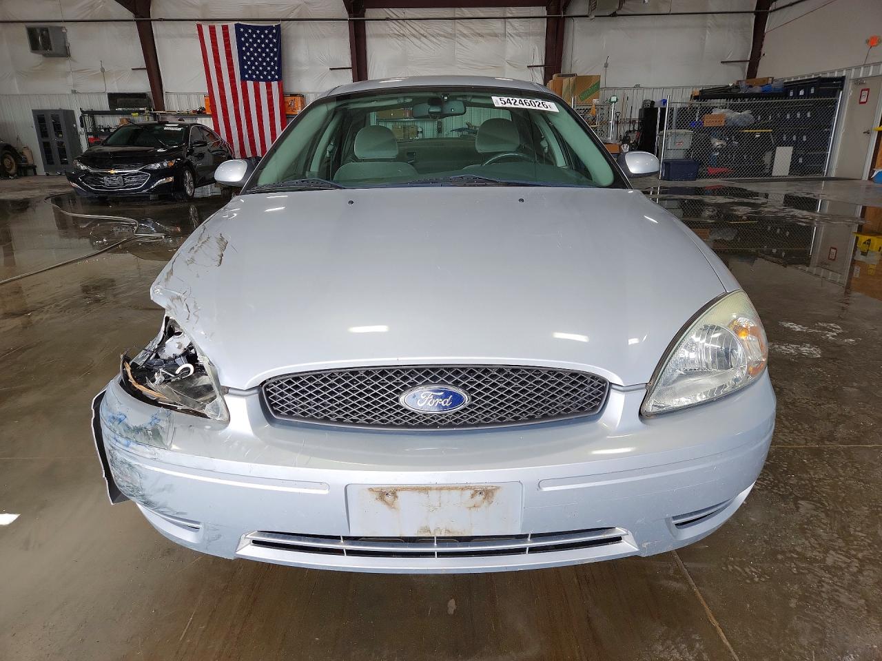 2007 Ford Taurus Sel Silver vin: 1FAFP56U87A183624