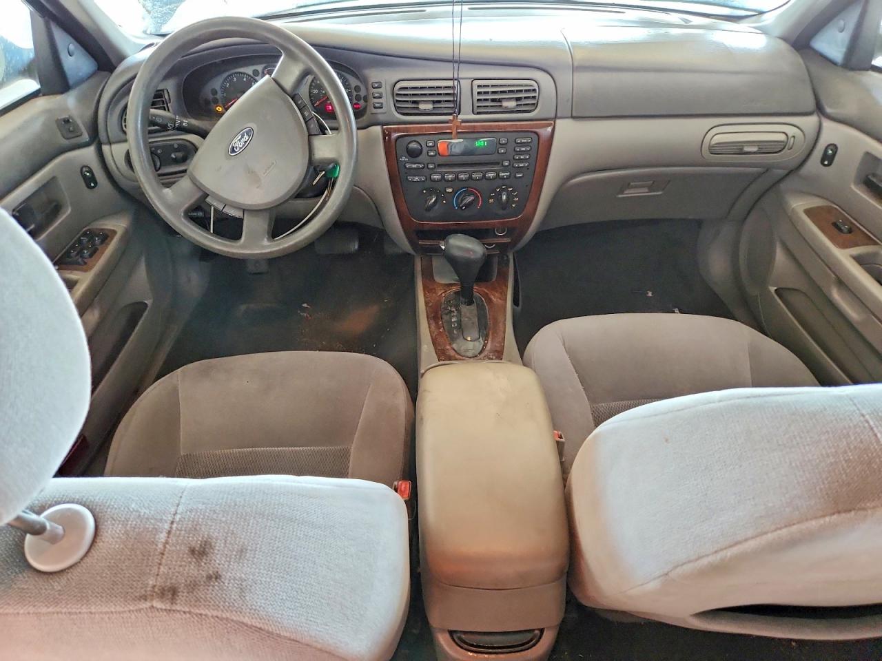 2007 Ford Taurus Sel Gray vin: 1FAFP56U87A198656