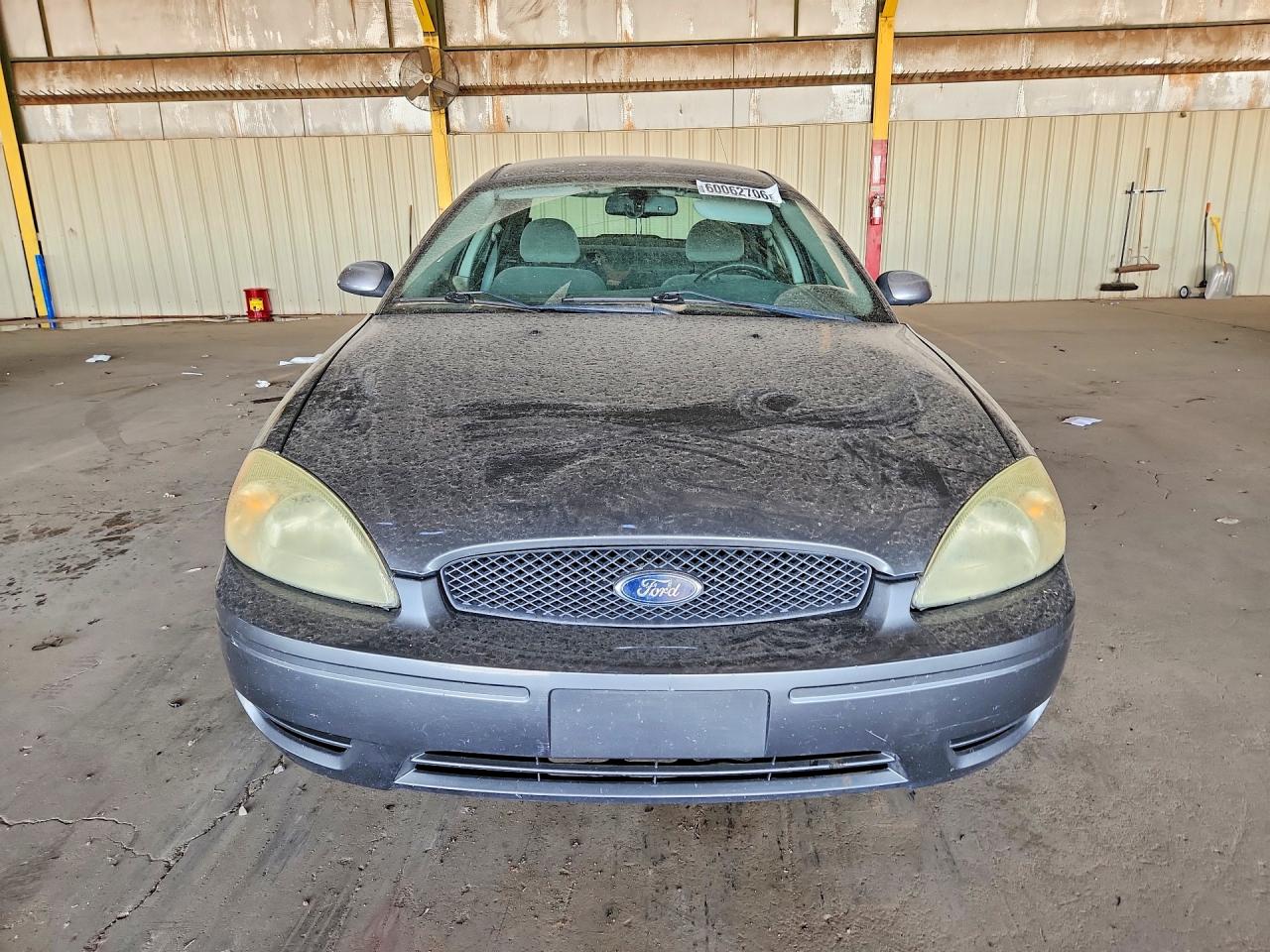 2007 Ford Taurus Sel Gray vin: 1FAFP56U87A198656