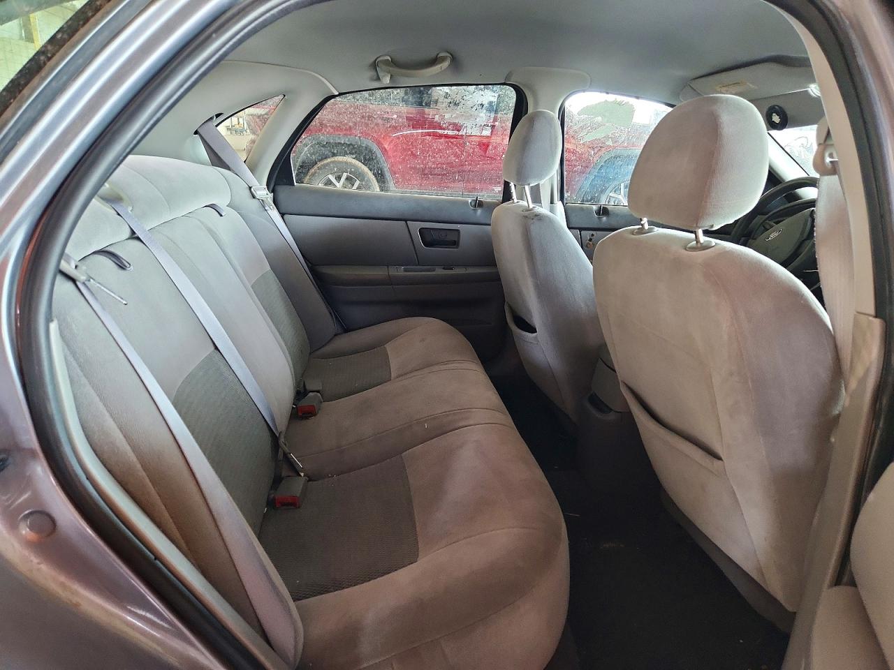 2007 Ford Taurus Sel Gray vin: 1FAFP56U87A198656