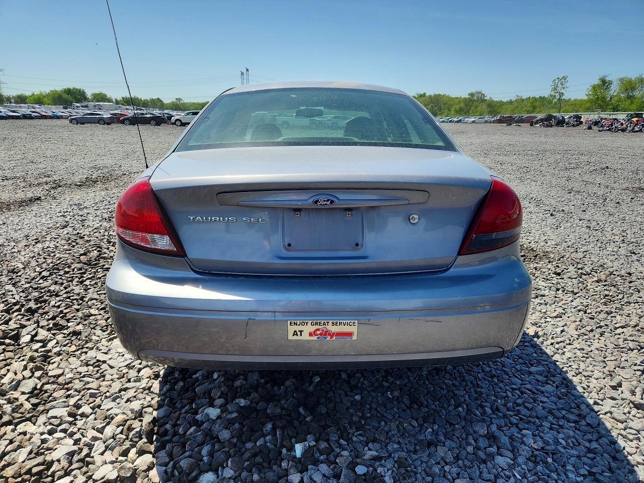2006 Ford Taurus Sel Серебряный vin: 1FAFP56UX6A111967