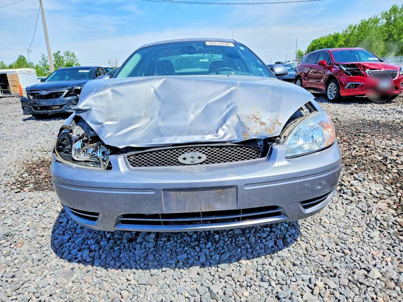 2006 Ford Taurus Sel Серебряный vin: 1FAFP56UX6A111967