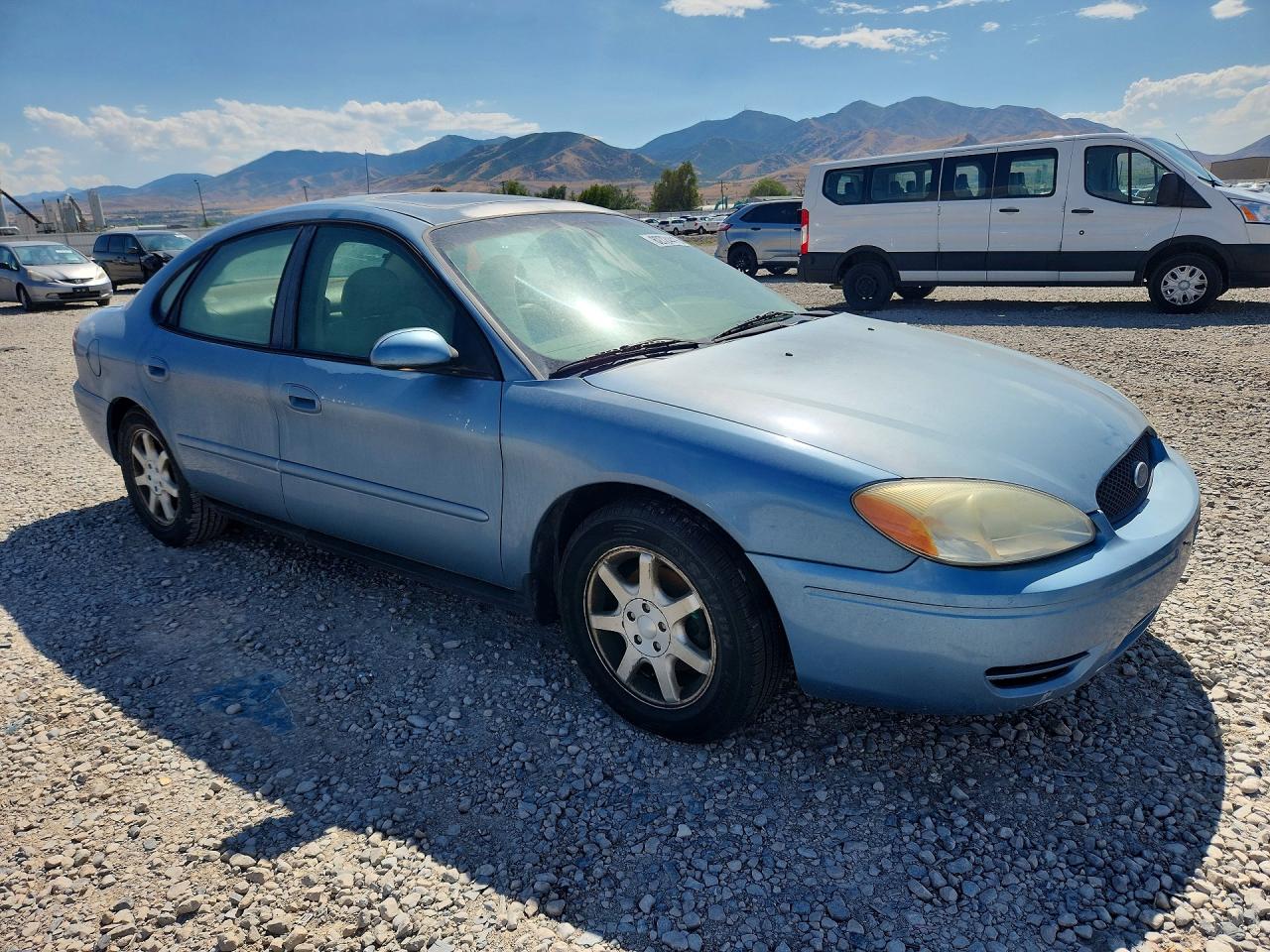 2006 Ford Taurus Sel Blue vin: 1FAFP56UX6A132625