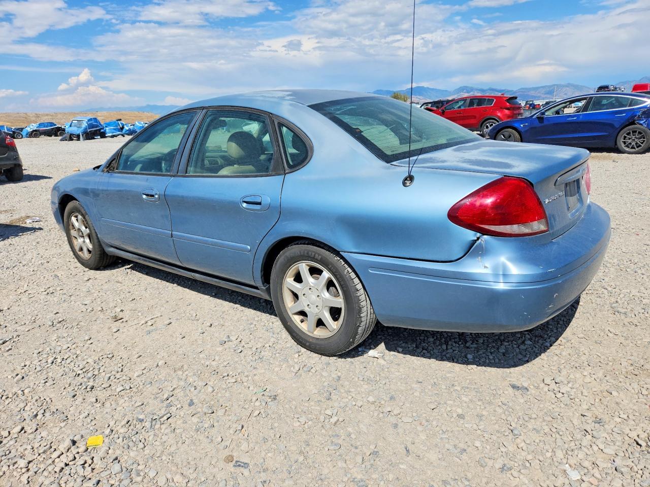 2006 Ford Taurus Sel Blue vin: 1FAFP56UX6A132625