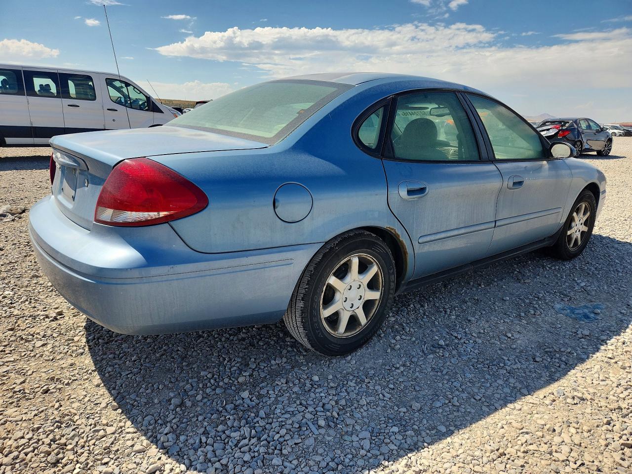 2006 Ford Taurus Sel Blue vin: 1FAFP56UX6A132625
