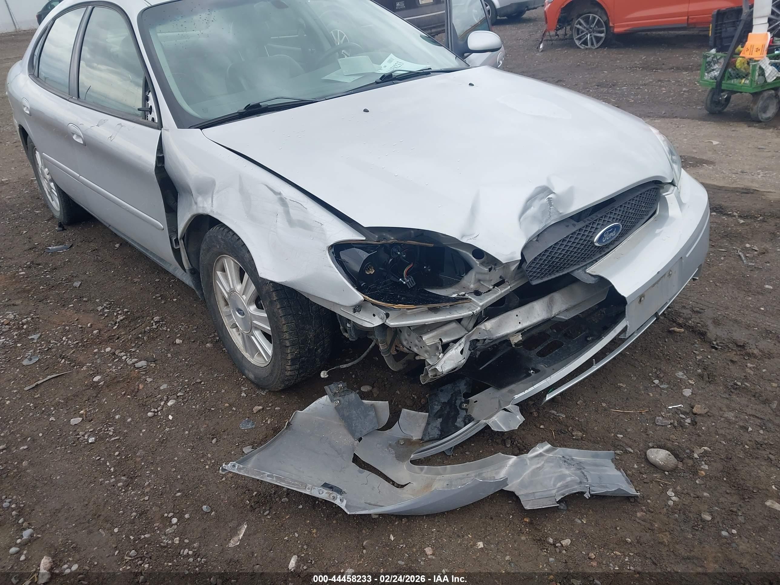 2006 Ford Taurus Sel Silver vin: 1FAFP56UX6A139462
