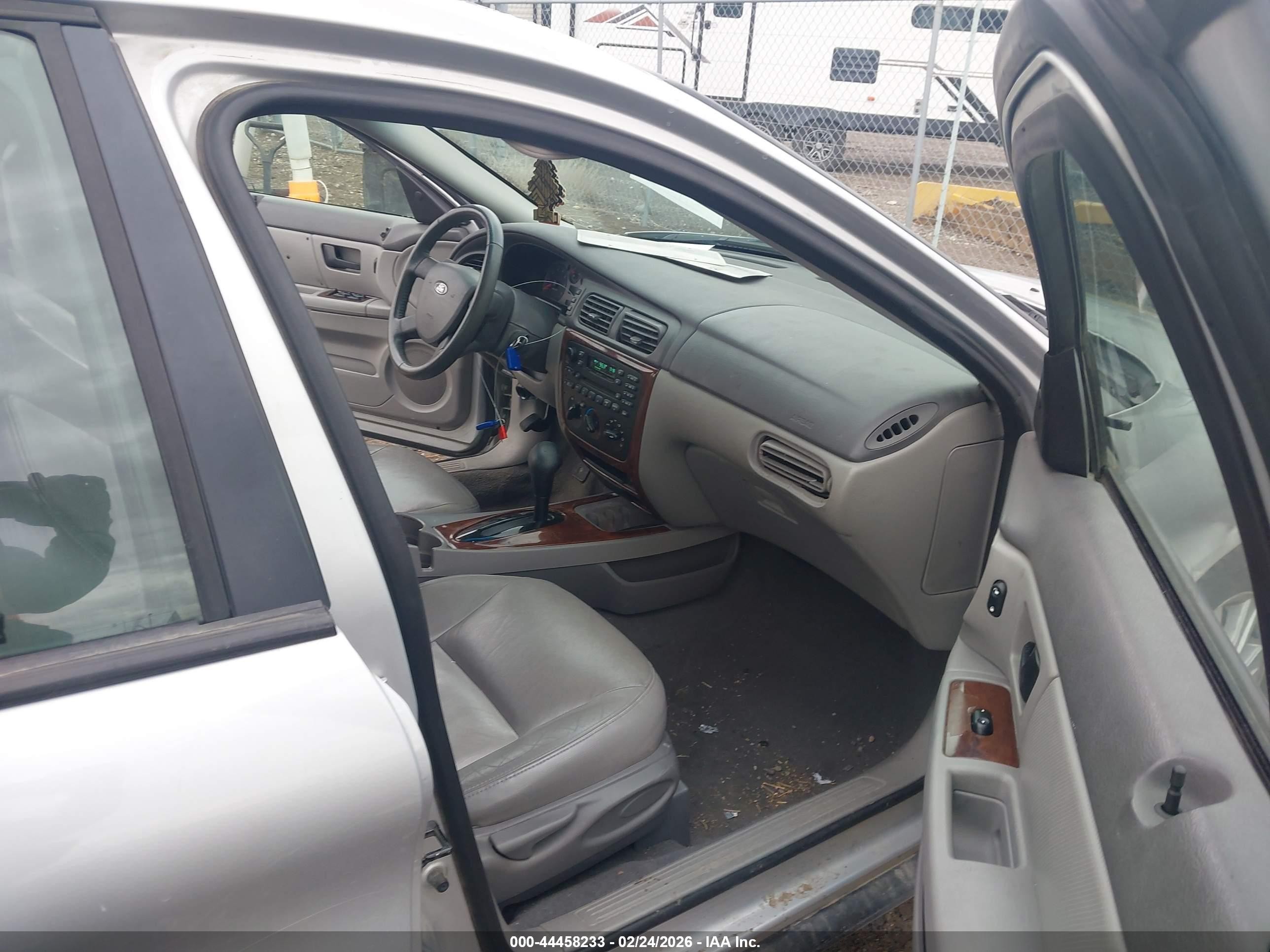 2006 Ford Taurus Sel Silver vin: 1FAFP56UX6A139462