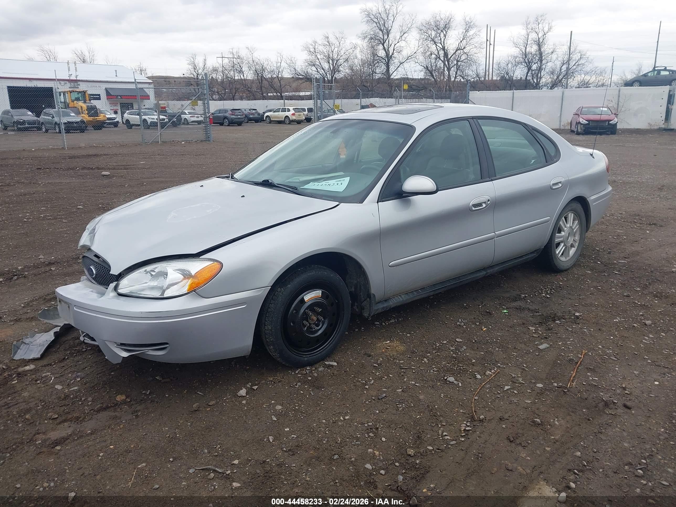 2006 Ford Taurus Sel Silver vin: 1FAFP56UX6A139462