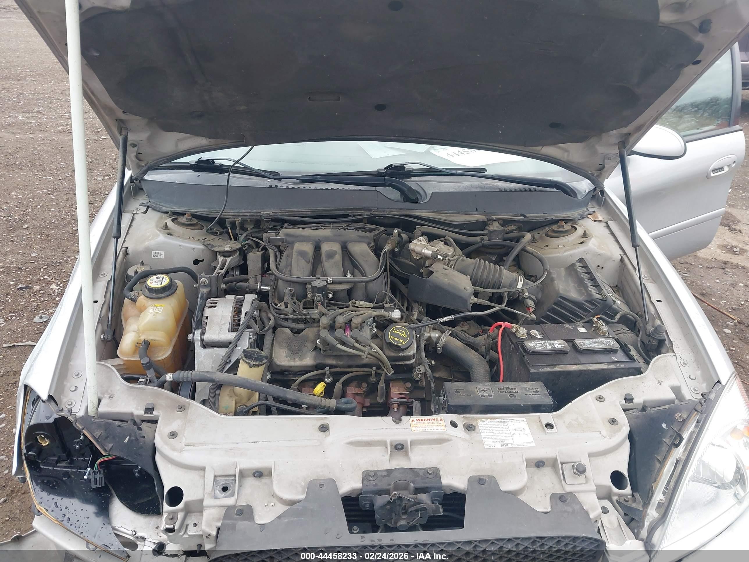 2006 Ford Taurus Sel Silver vin: 1FAFP56UX6A139462