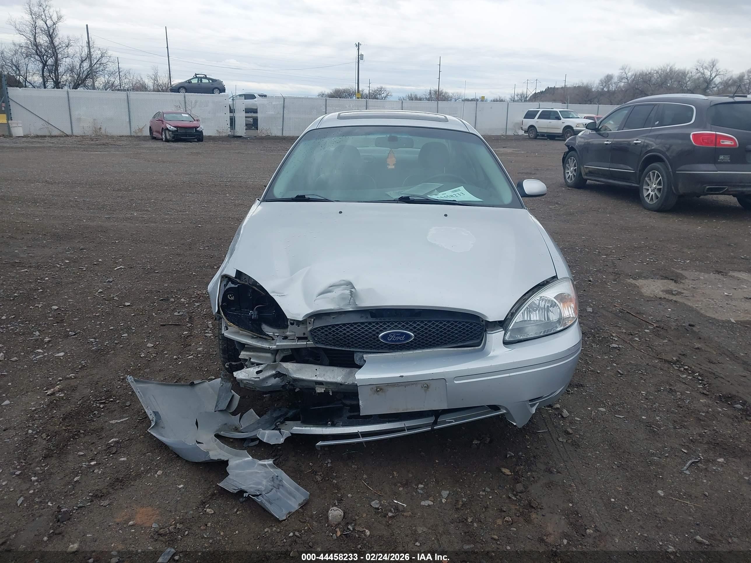 2006 Ford Taurus Sel Silver vin: 1FAFP56UX6A139462