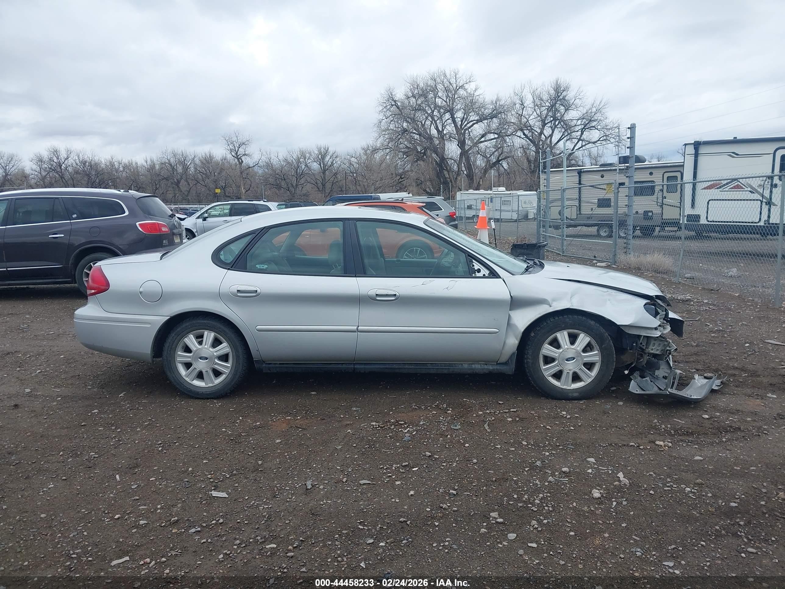 2006 Ford Taurus Sel Silver vin: 1FAFP56UX6A139462