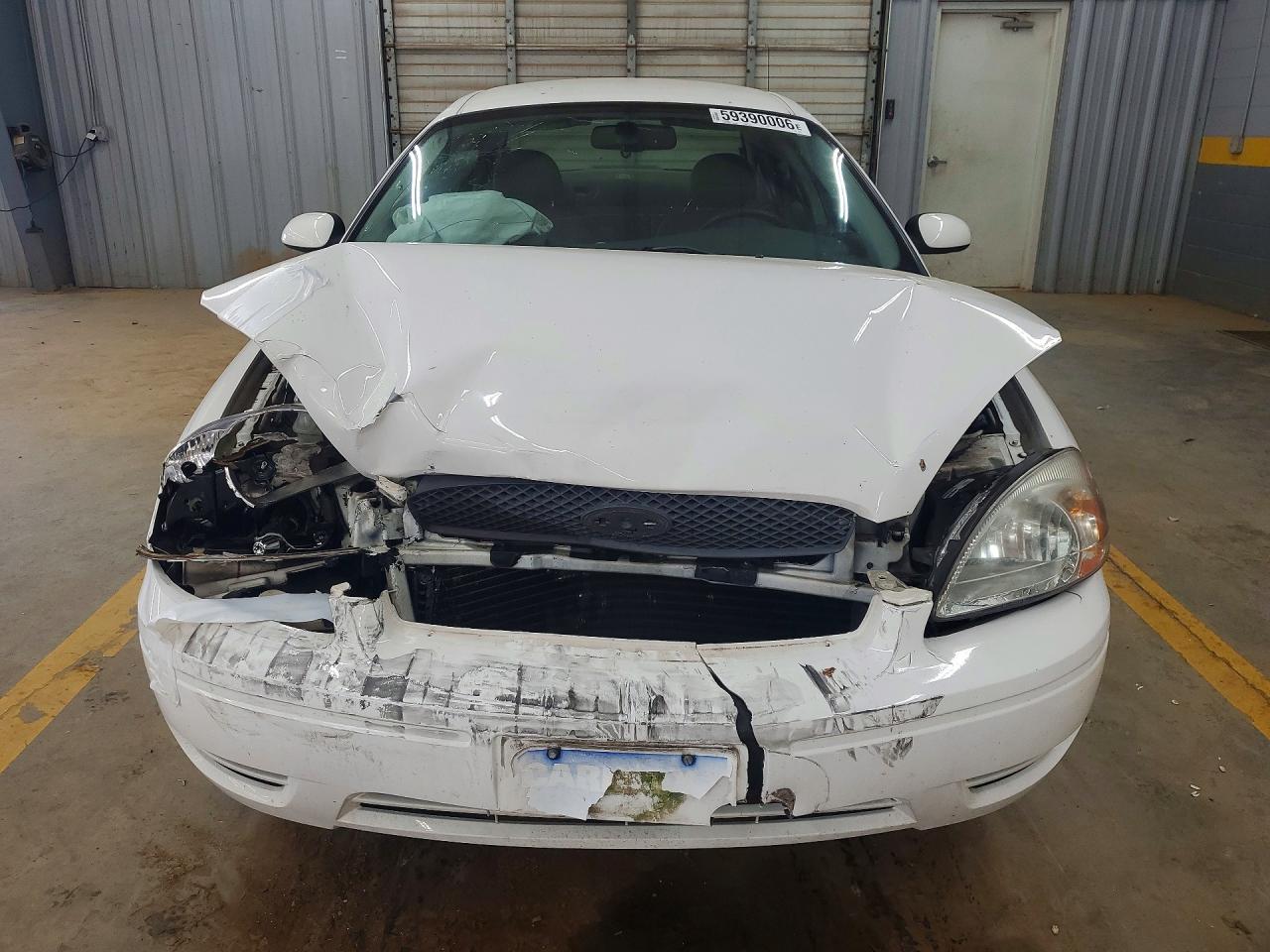 2007 Ford Taurus Sel Белый vin: 1FAFP56UX7A163326