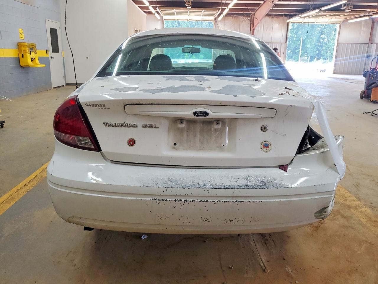 2007 Ford Taurus Sel Белый vin: 1FAFP56UX7A163326
