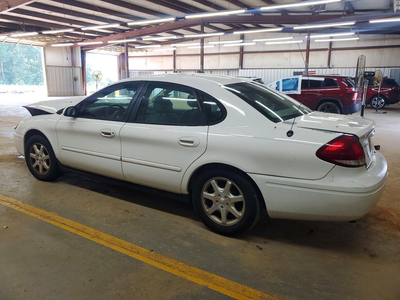 2007 Ford Taurus Sel Белый vin: 1FAFP56UX7A163326