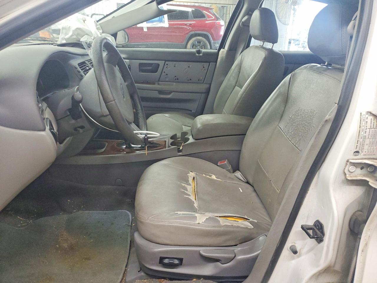 2007 Ford Taurus Sel Белый vin: 1FAFP56UX7A163326