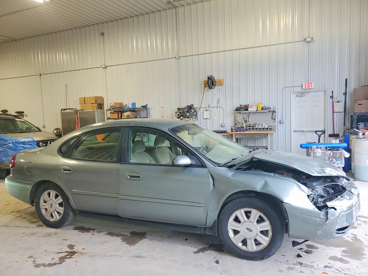 2007 Ford Taurus Sel Green vin: 1FAFP56UX7A171698