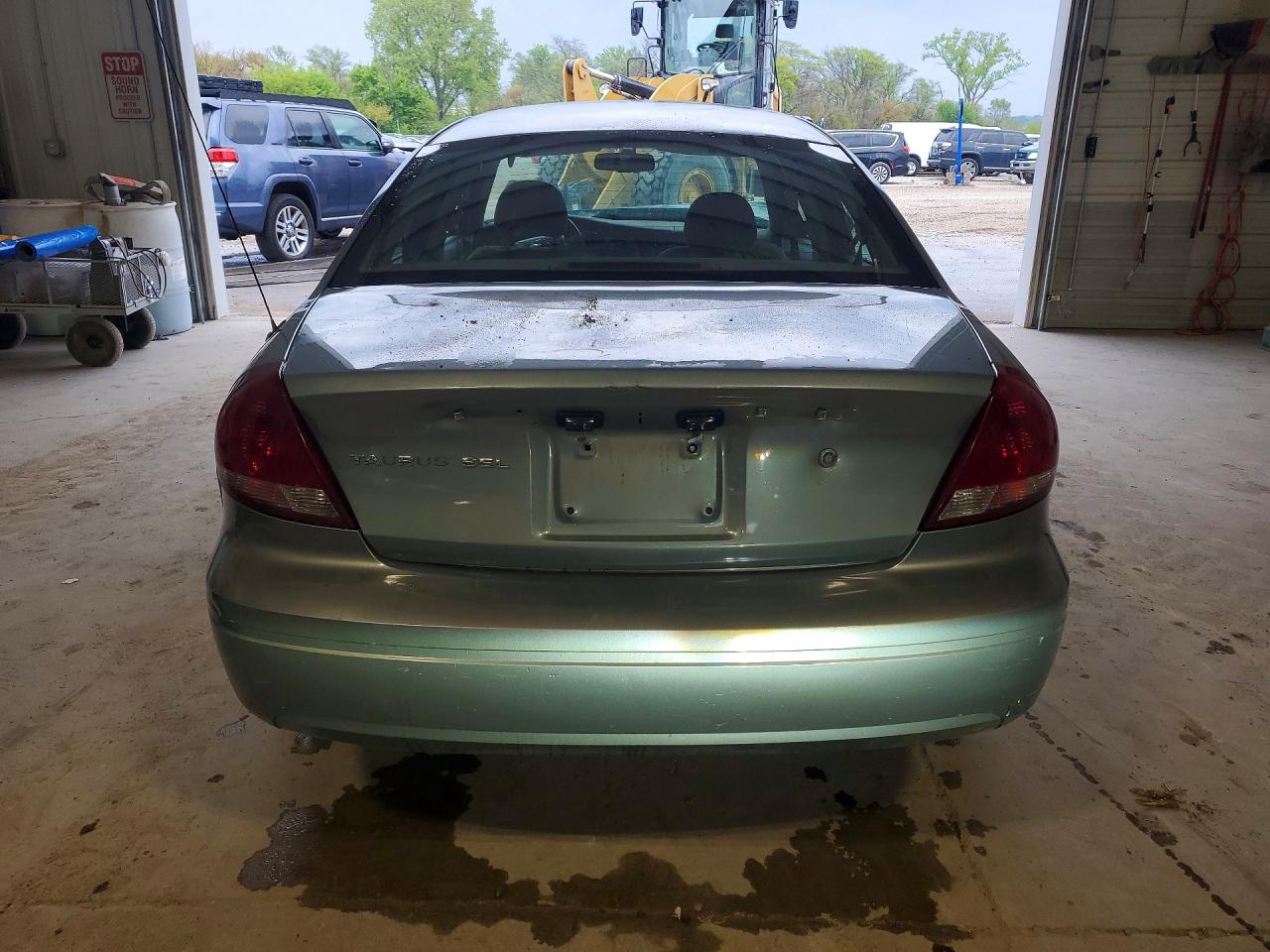 2007 Ford Taurus Sel Green vin: 1FAFP56UX7A171698