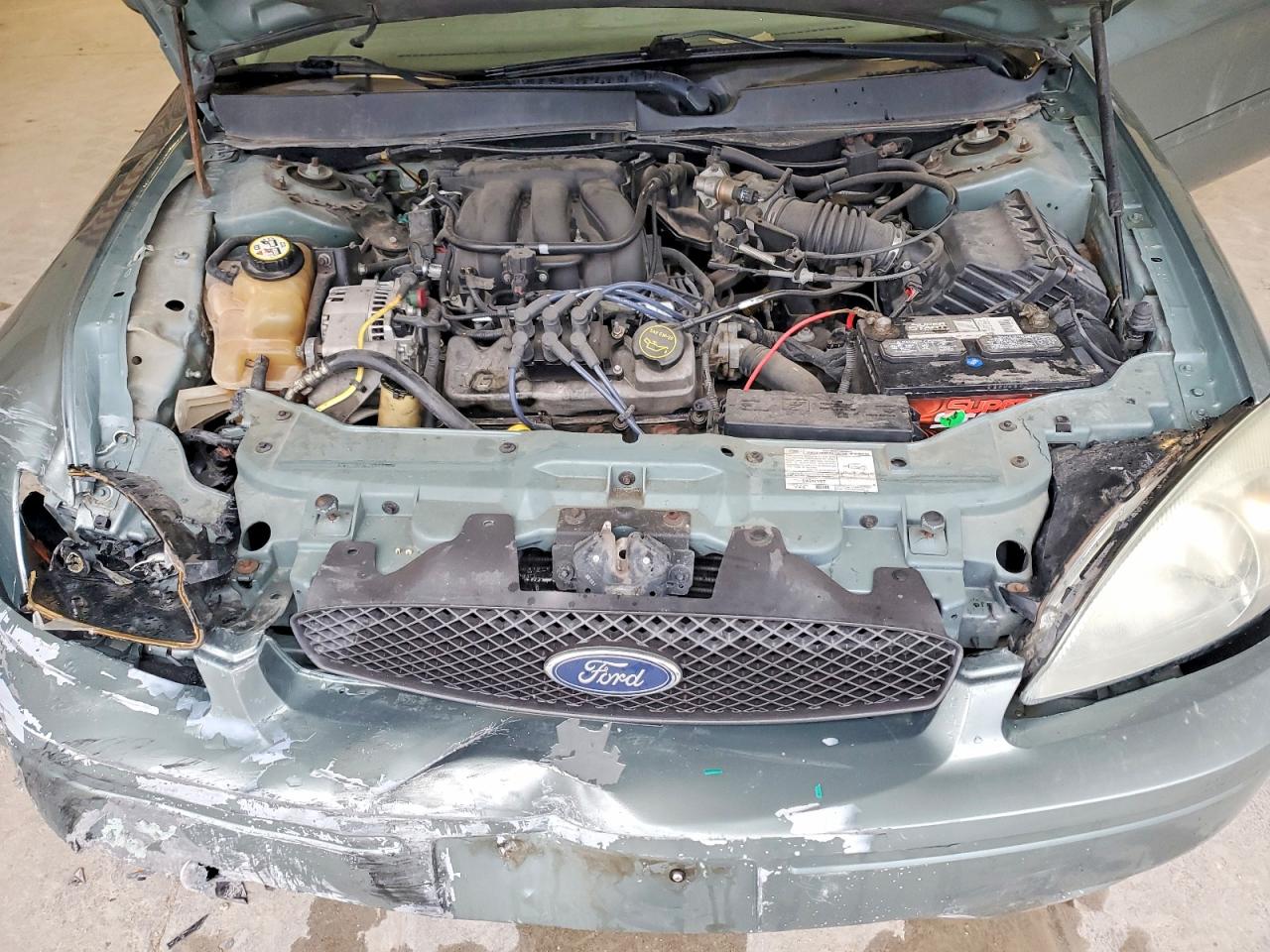 2007 Ford Taurus Sel Green vin: 1FAFP56UX7A171698