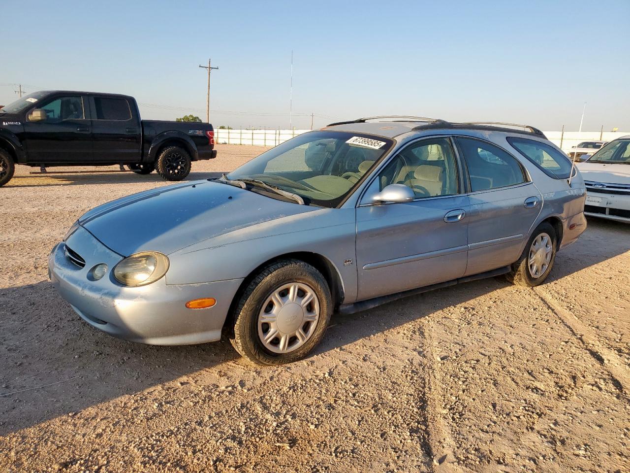 1998 Ford Taurus Se Blue vin: 1FAFP57S3WG181532