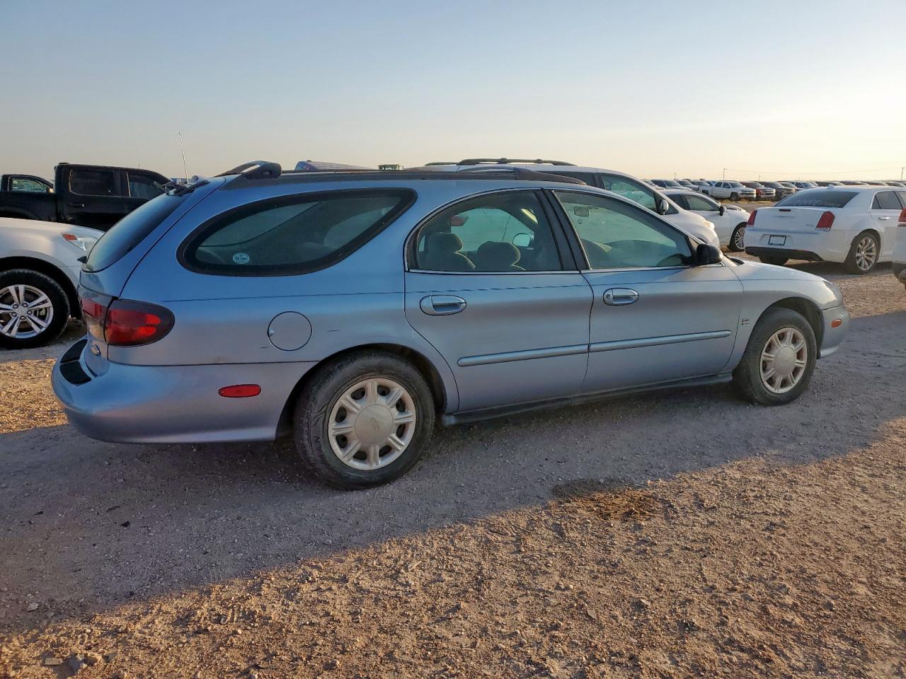 1998 Ford Taurus Se Blue vin: 1FAFP57S3WG181532