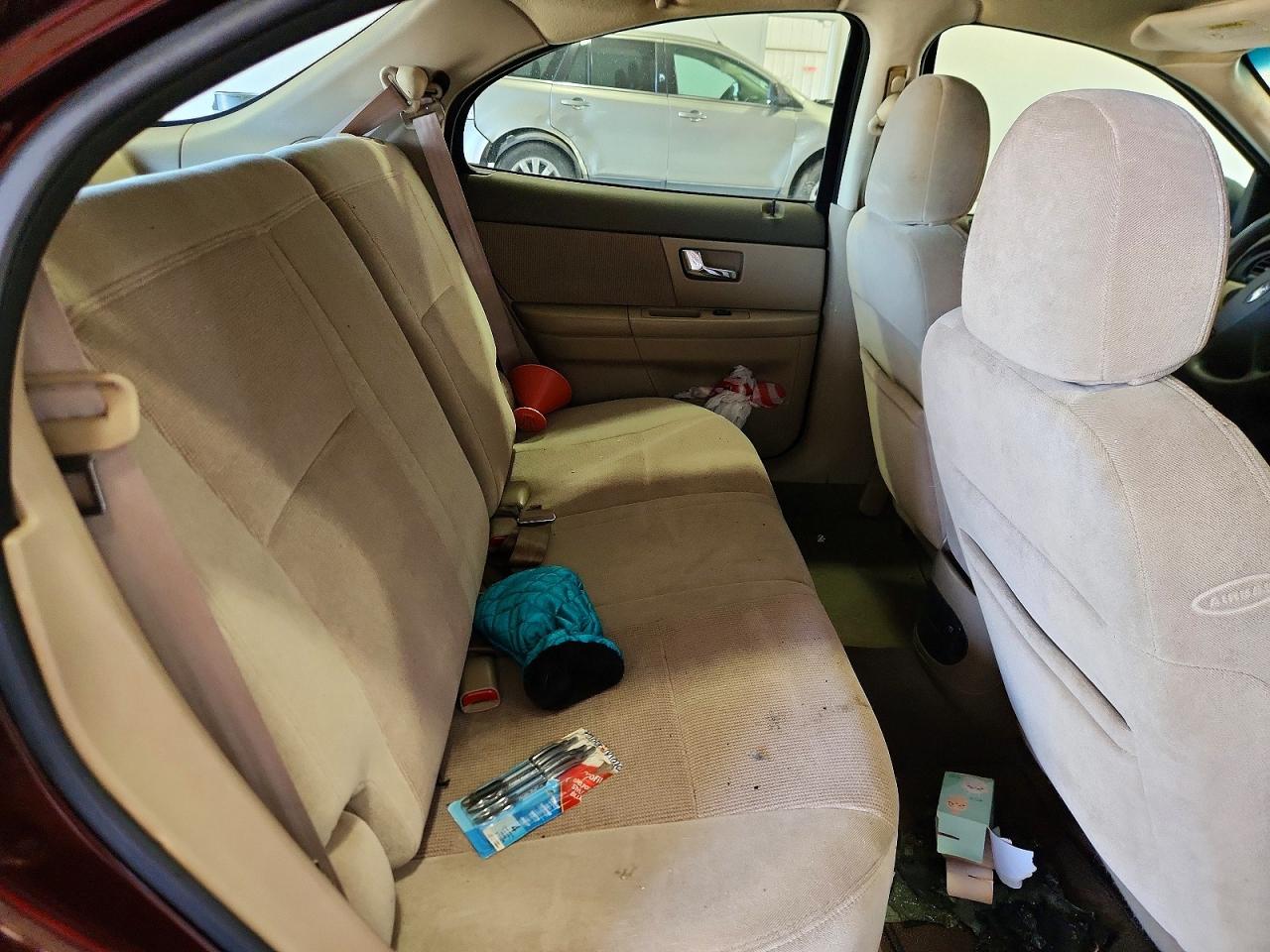 2000 Ford Taurus Se Maroon vin: 1FAFP58S0YA232280