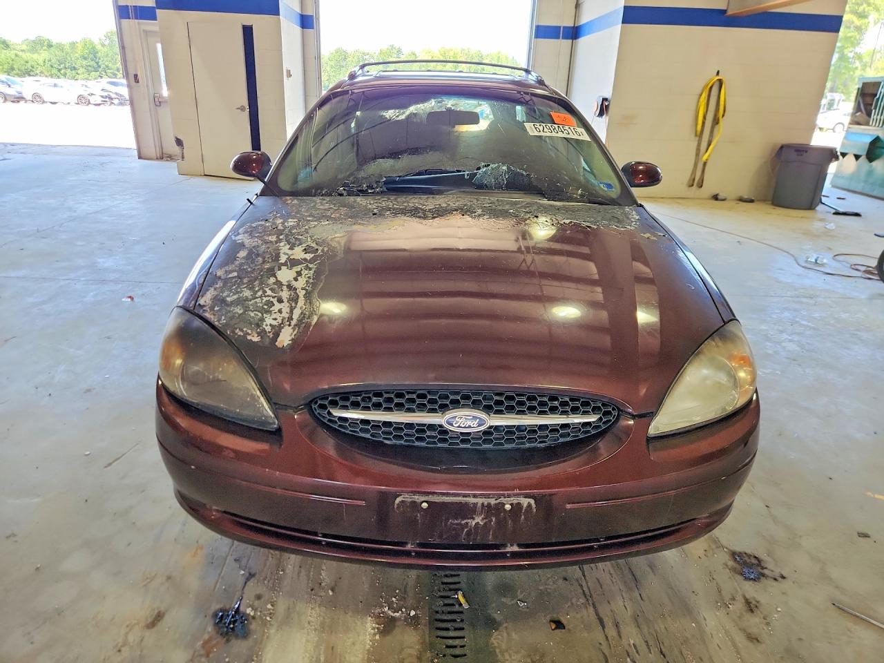 2000 Ford Taurus Se Maroon vin: 1FAFP58S0YA232280