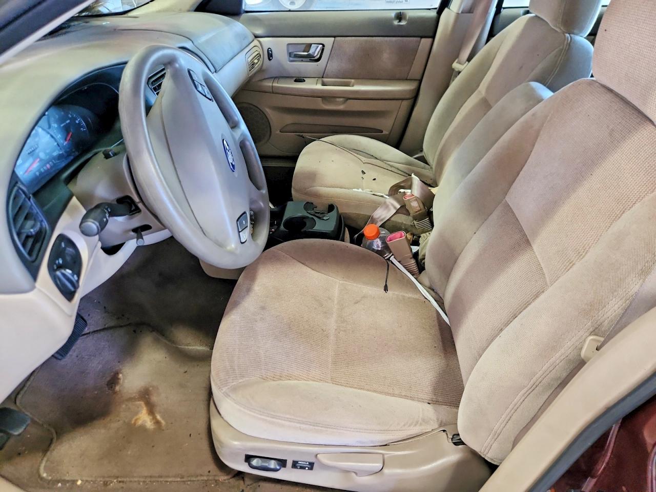 2000 Ford Taurus Se Maroon vin: 1FAFP58S0YA232280