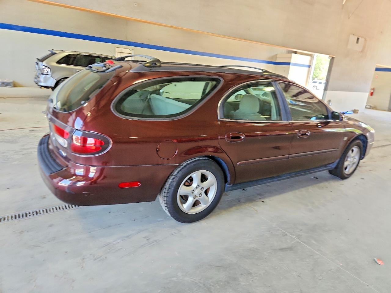 2000 Ford Taurus Se Maroon vin: 1FAFP58S0YA232280