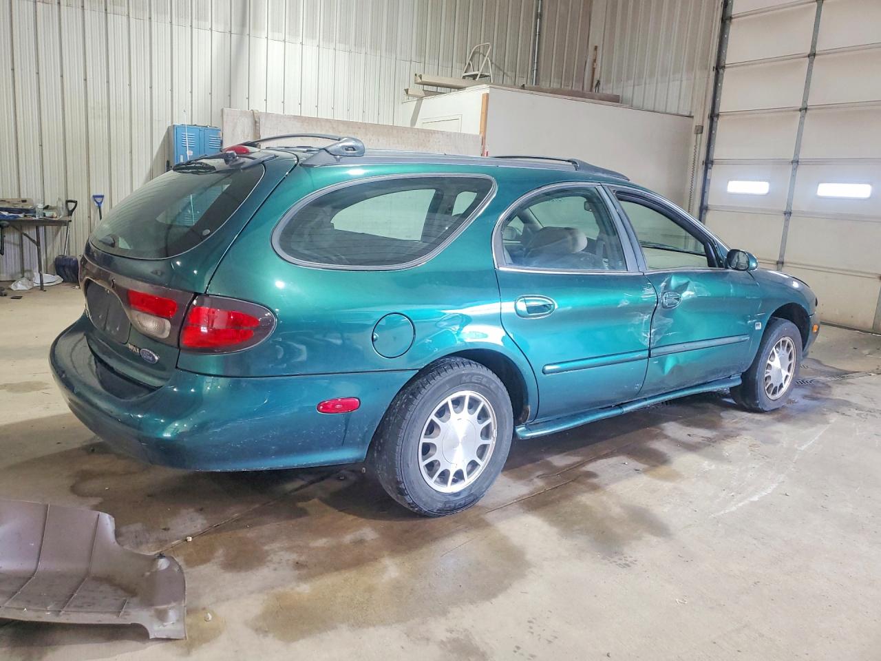 1999 Ford Taurus Se Comfort Green vin: 1FAFP58S4XA180649
