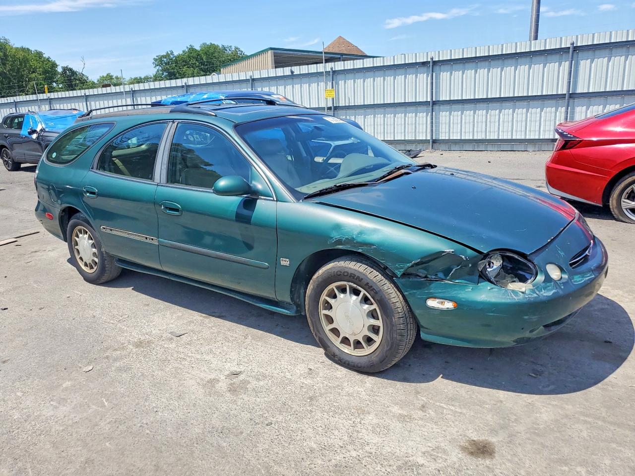 1999 Ford Taurus Se Comfort Green vin: 1FAFP58S4XG275225