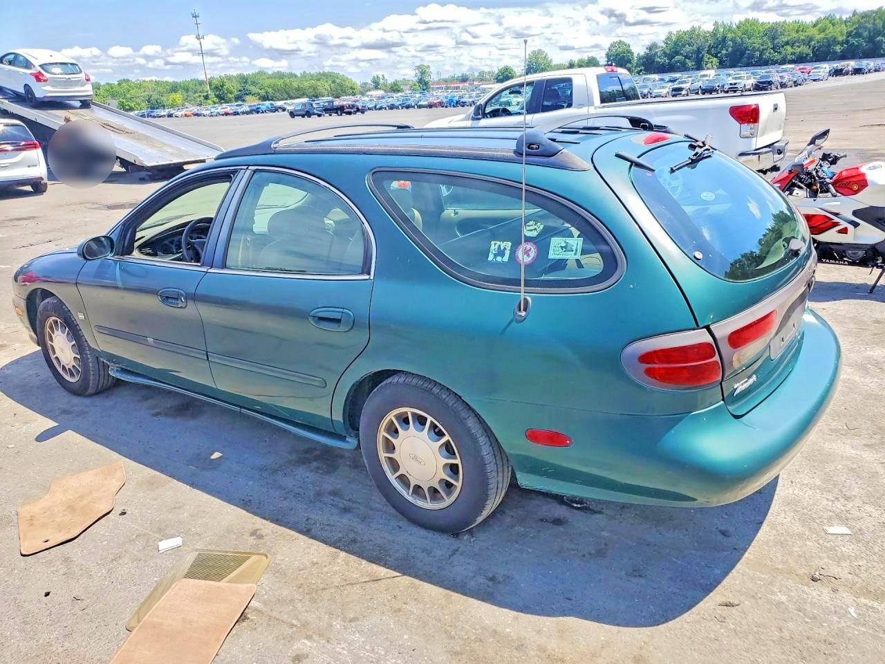 1999 Ford Taurus Se Comfort Green vin: 1FAFP58S4XG275225